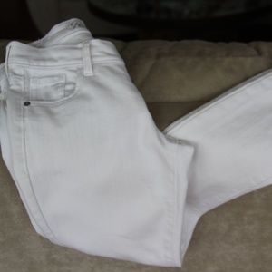 OLD NAVY ROCK STAR WHITE 5 POCKET JEANS  2 REGULAR